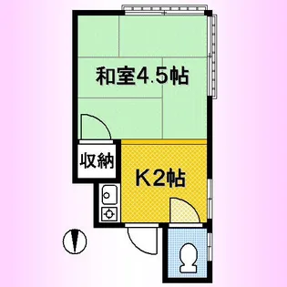 森山荘【2階】の間取り