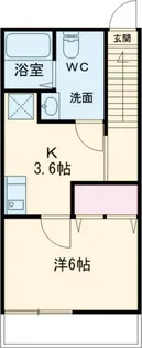b’CASA Kodaira【2階】の間取り