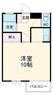 ドミエールS【1階】の間取り