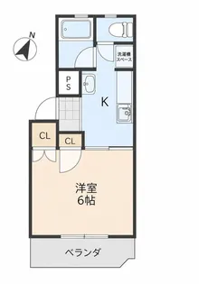 メゾンド桂【2階】の間取り