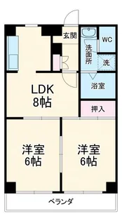 パルクレスト【3階】の間取り