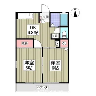 リバティヒルズ【1階】の間取り
