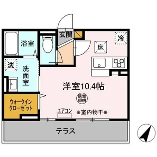 ソラーナ.K【1階】の間取り