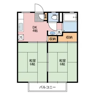 ハイツプレリュード【2階】の間取り