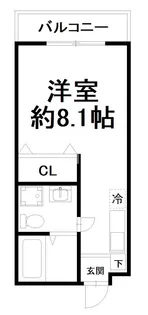グリーン馬町【3階】の間取り