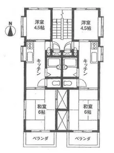 NKマンション青木【1階】の間取り