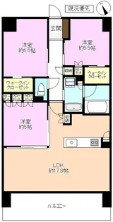 レーベン上田中央GALLDEA【11階】の間取り