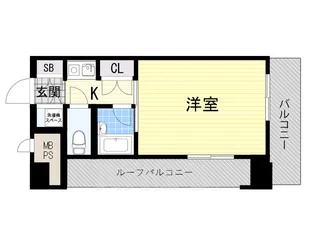 リーガル新大阪2【8階】の間取り