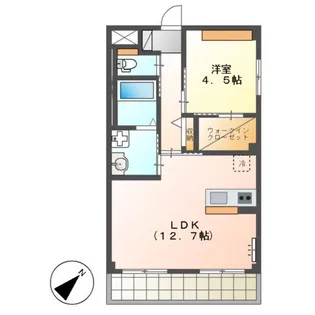 サクラーレ【3階】の間取り