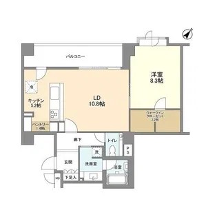 ステラメゾン碑文谷【3階】の間取り