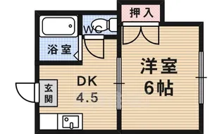 パークヒル・ピーク【2階】の間取り