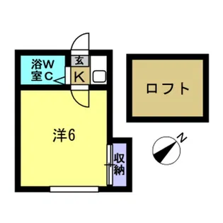 グレース横須賀【2階】の間取り