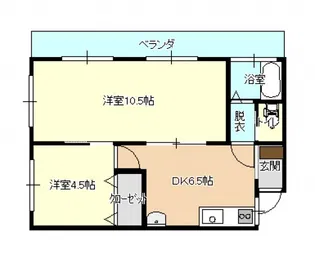 中八木ビル【3階】の間取り