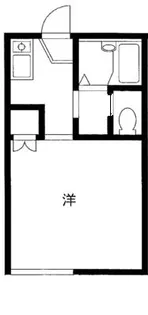 ハイツすずらん【1階】の間取り