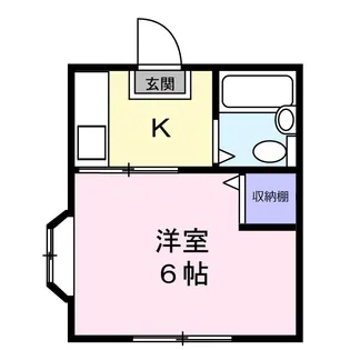 オクトハウス【1階】の間取り