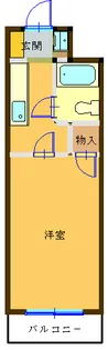 立木マンション【2階】の間取り