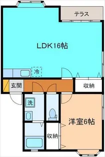 プラムハウス【1階】の間取り