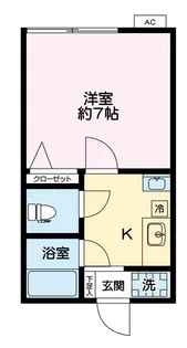 エスポワールカヤノIV【2階】の間取り