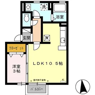 ドルチェ・カーポ【2階】の間取り