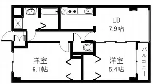 KAISHO【4階】の間取り