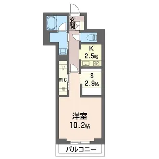 ルーチェ VII【3階】の間取り