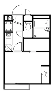 NAGAIコーポ【2階】の間取り