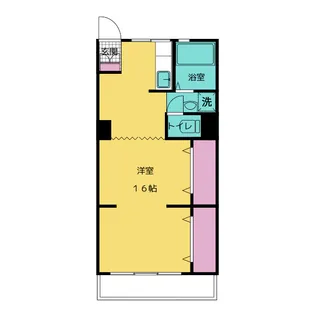 マンション高橋【4階】の間取り
