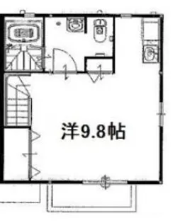 アフィット【2階】の間取り