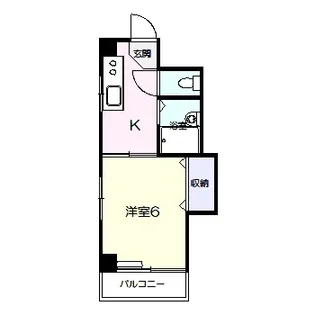 コーポ栄町【2階】の間取り