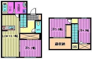 KAMULA 南棟の間取り