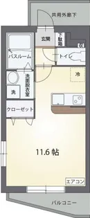 ビカーボ【3階】の間取り