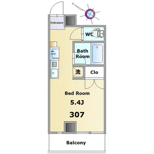 アーバン菅沼【3階】の間取り