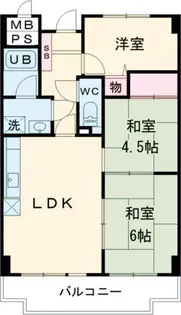 大阪府泉南市樽井7【マンション】の間取り