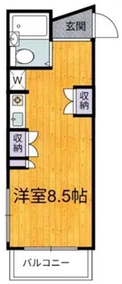 オーケービル【3階】の間取り