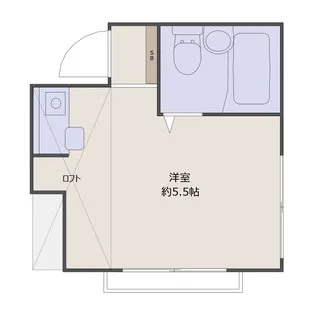 メゾン美保【2階】の間取り