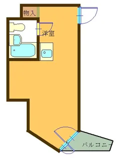 新宿イン【8階】の間取り