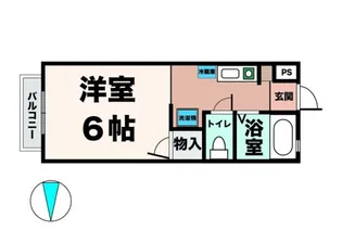 ラポール【1階】の間取り