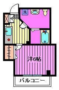 埼玉県さいたま市浦和区東岸町【マンション】の間取り