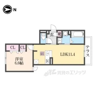 ルミナス【1階】の間取り