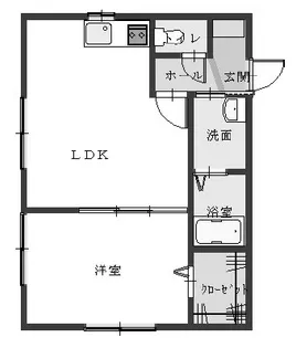 埼玉県熊谷市箱田4【アパート】の間取り