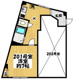アイ・ルーブル【2階】の間取り