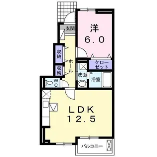 マレノワール A【1階】の間取り