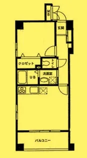 東京都江戸川区東葛西6【マンション】の間取り