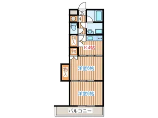 レジデンス協大【3階】の間取り
