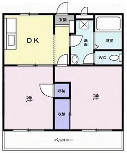 レジデンス【3階】の間取り