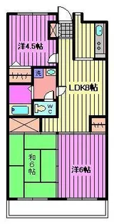 埼玉県さいたま市緑区東浦和3【マンション】の間取り