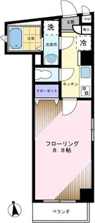 ベルウッド宿坂1号棟【2階】の間取り