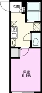 Ambition草加手代【1階】の間取り