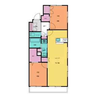 EL CIELO【3階】の間取り