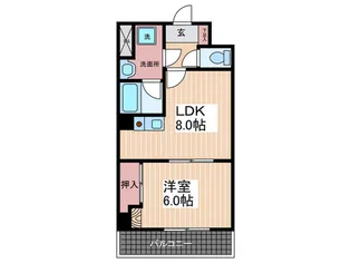 井上薬品ビル【5階】の間取り